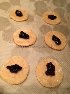 Christbrötchen Kleks