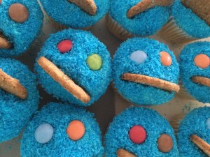 Cupcakes Krümel-Monster