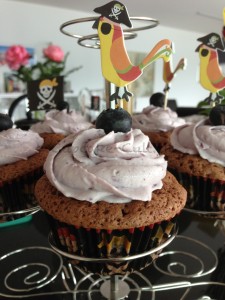 Heidelbeer-Cupcake