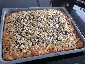 Heidelbeer-Streusel-Kuchen Blech