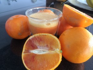 Orangensaft pur