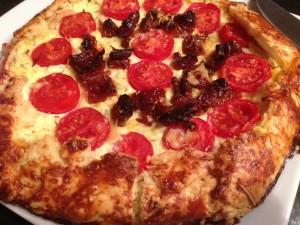 Tomaten-Ricotta-Galette