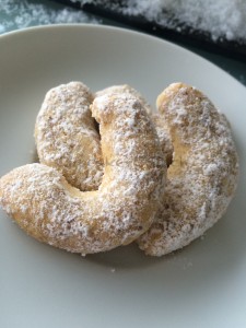 Vanillekipferl zwei nah