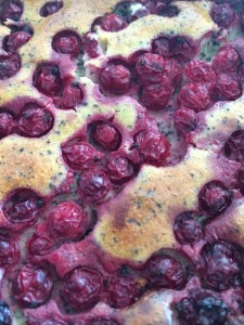nach dem Backen