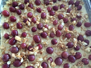 vor dem Backen