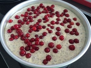 vor dem Backen